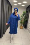 Selis Gömlek Kap  Saks Mavisi