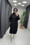 Selis Gömlek Kap  Siyah