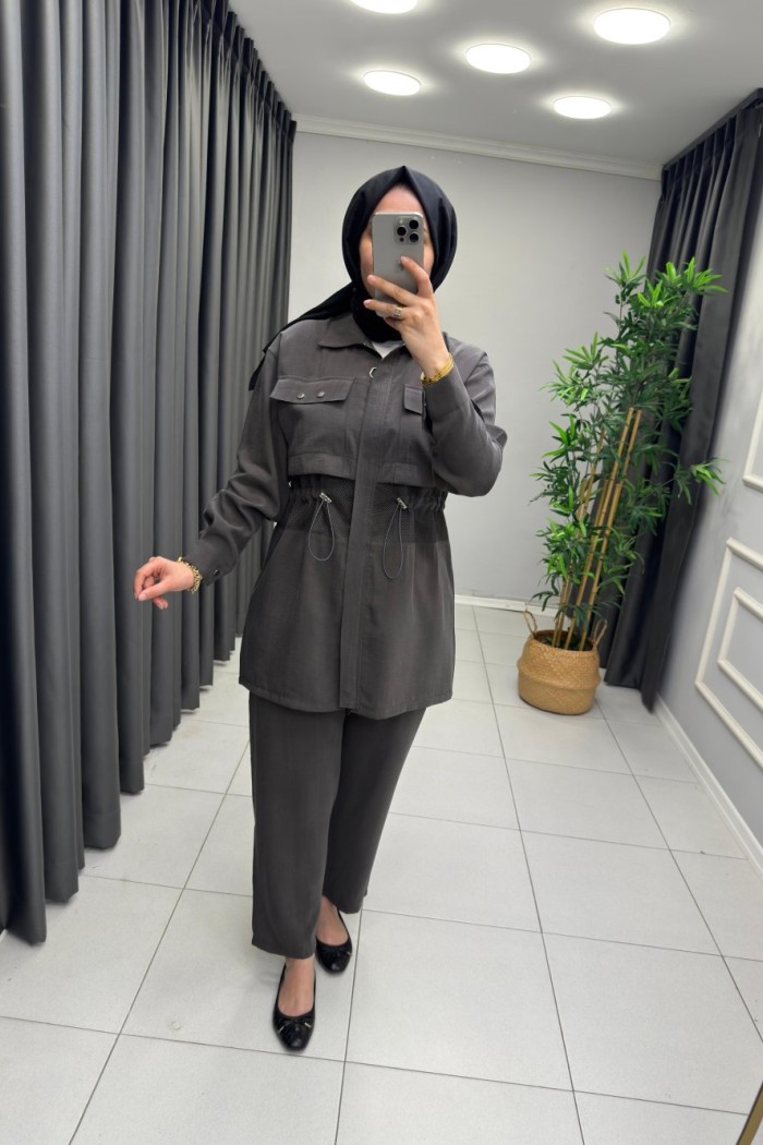 Rima  Qupra Takım Antrasit