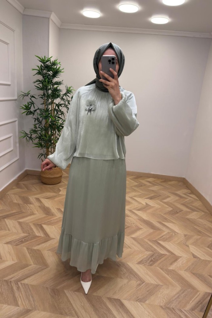 Lisa Takım  Mint Yeşili