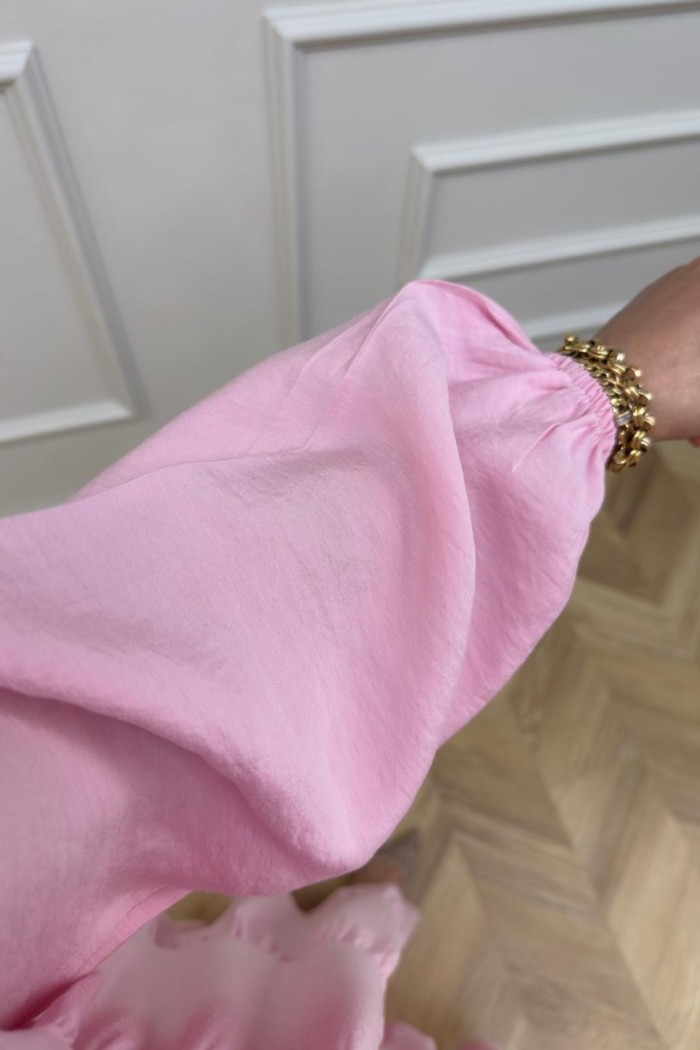 Çağla Elbise Pembe