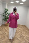 Benatu Qupra Ceket  Fuşya