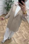 Qupra Blazer Ceket  Vizon
