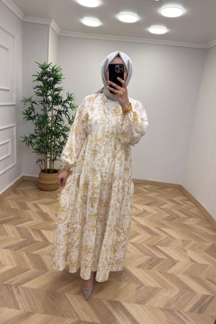 Lisa Elbise  Sarı