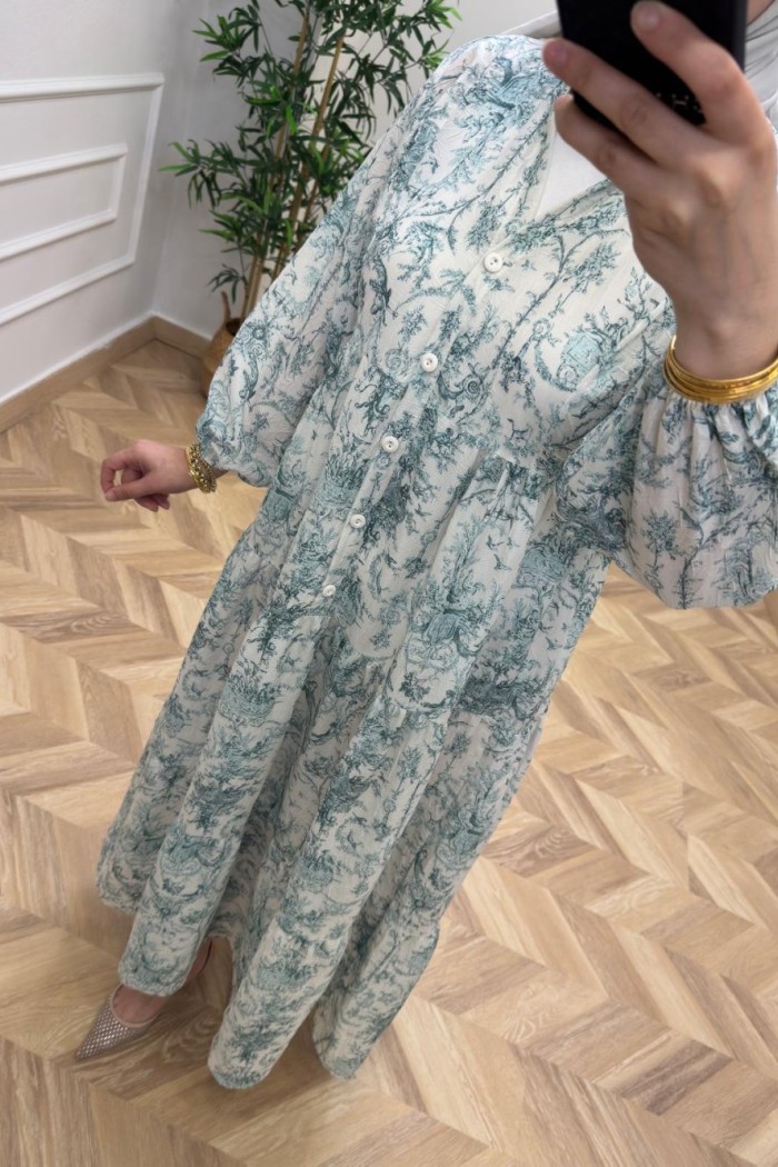 Lisa Elbise  Yeşil
