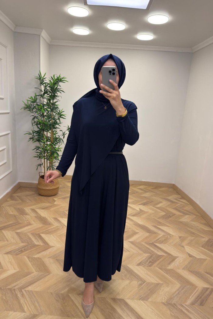 Asimetrik Sandy  Takım  Lacivert