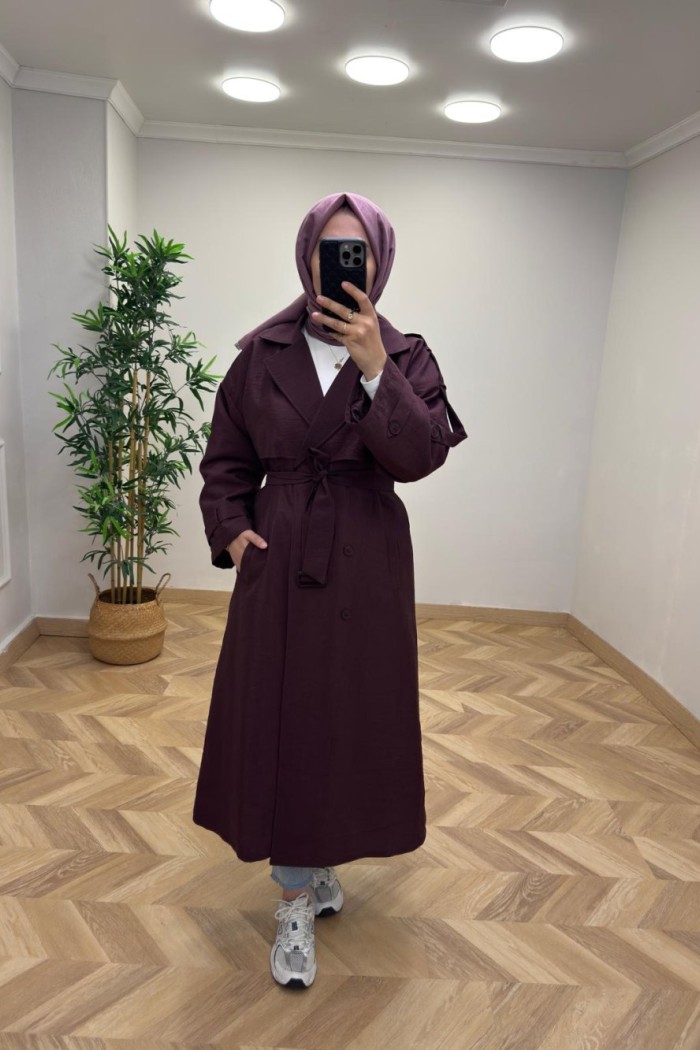 Eva Trençkot  Mürdüm