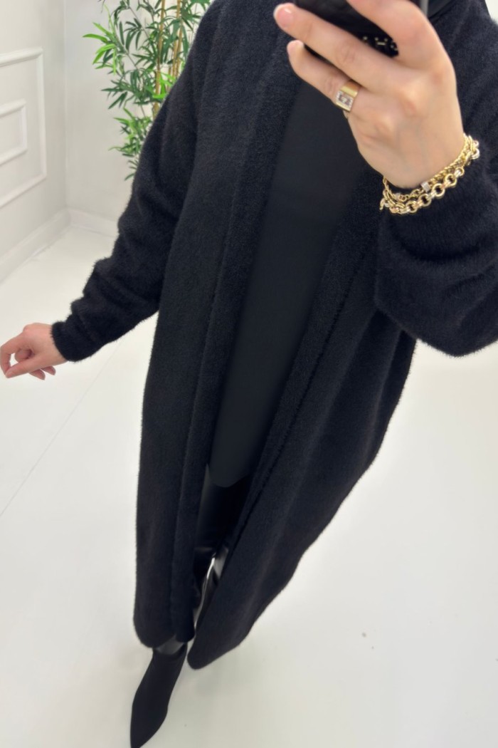 Angora Hırka Siyah