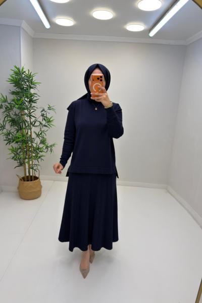 Naz Merserize Etekli Takım  Lacivert