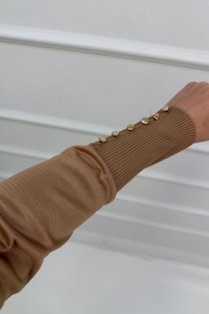 Neva Merserize Tunik Camel