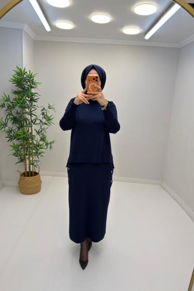Viva Merserize  Takım  Lacivert