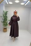 Nera Elbise Bordo