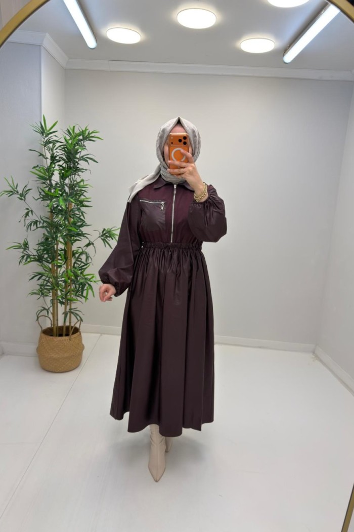 Nera Elbise Bordo