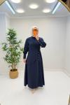 Eliz Tensel Elbise Lacivert