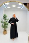 Eliz Tensel Elbise Siyah