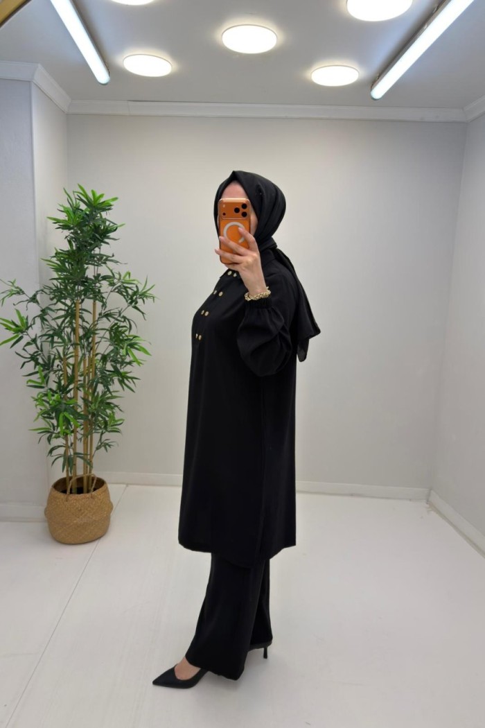 Ayda Qupra Takım Siyah