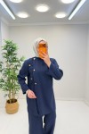Mişa Pantolonlu Tansel Takım Lacivert
