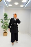 Melodi Qupra Takım Siyah
