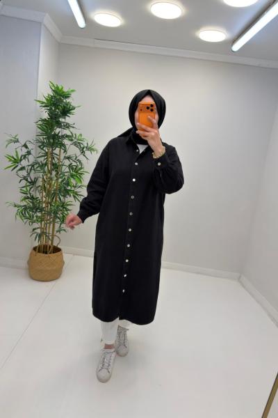 Giy Çık Kot Kap Siyah