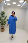 LOTUS %100 PAMUK COTTON GÖMLEK Mavi
