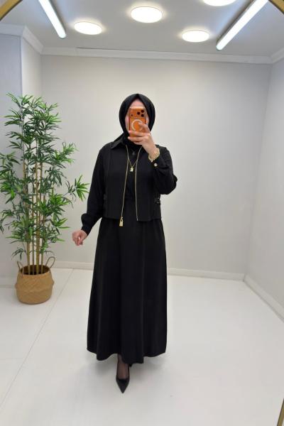Nehir Elbise Siyah