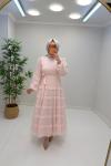 Neva Elbise Pembe
