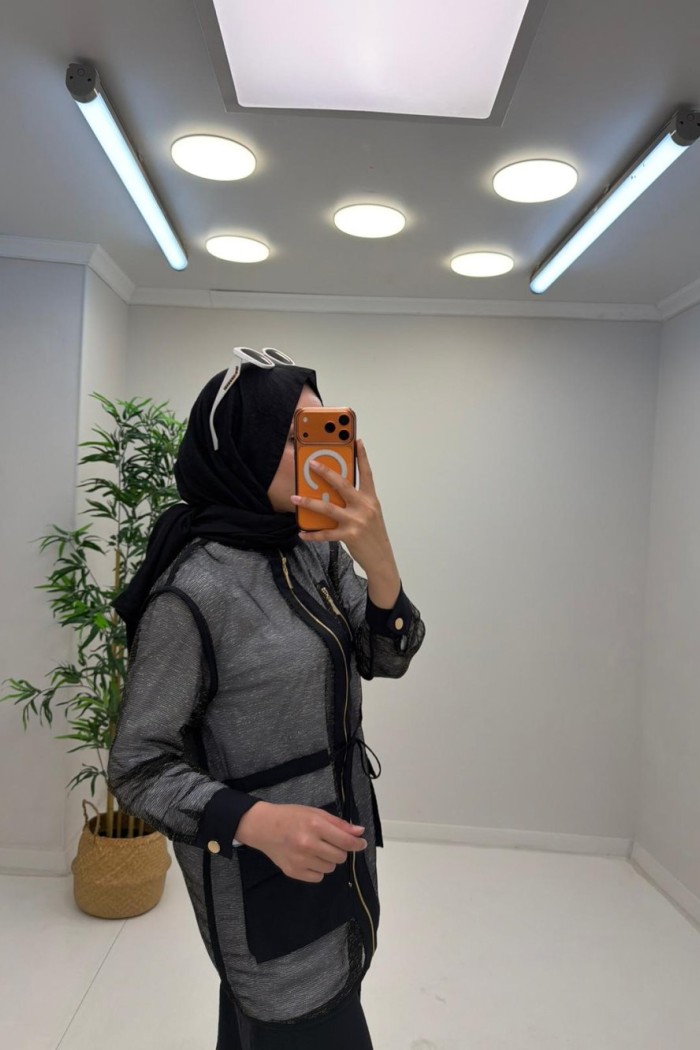 AVŞA File Detay Takım  Siyah