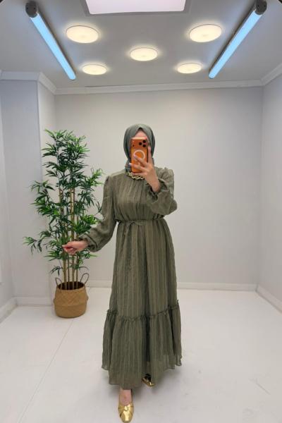 Flora Elbise Yeşil