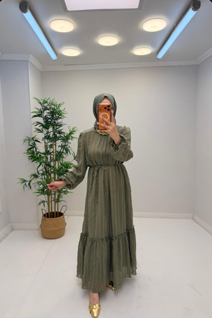 Flora Elbise Yeşil