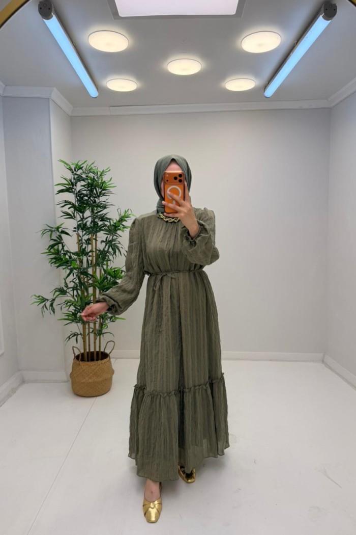 Flora Elbise Yeşil