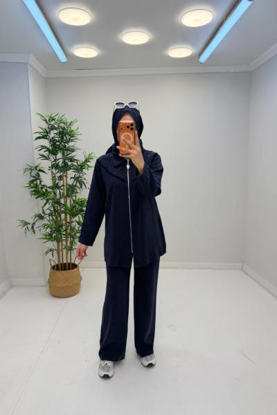Laura Tensel Takım Lacivert