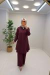 Bella Tensel Takım Bordo