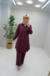 Bella Tensel Takım Bordo