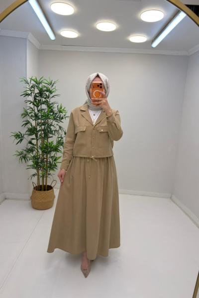 Yaze Etekli Takım Yağ Yeşili