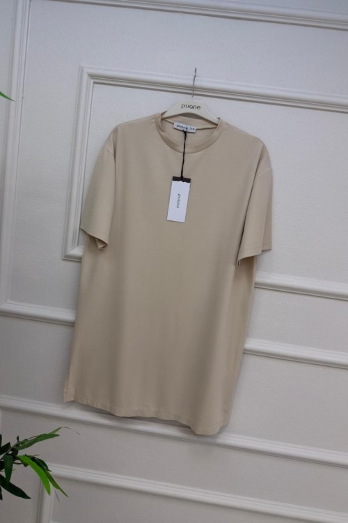 Penye Tshirt İçlik Krem
