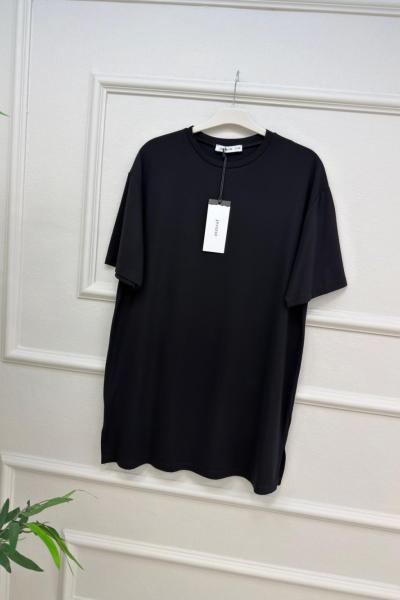 Penye Tshirt İçlik Siyah