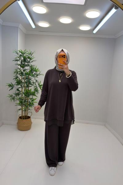 Jade Takım Kahverengi