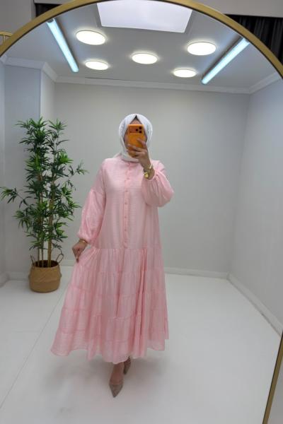 Puane Candy Elbise Pembe