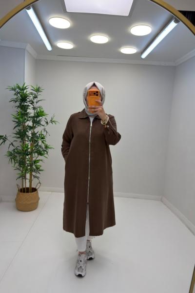 Beliz Tensel Kap Kahverengi