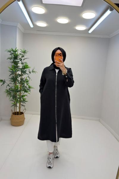 Beliz Tensel Kap Siyah