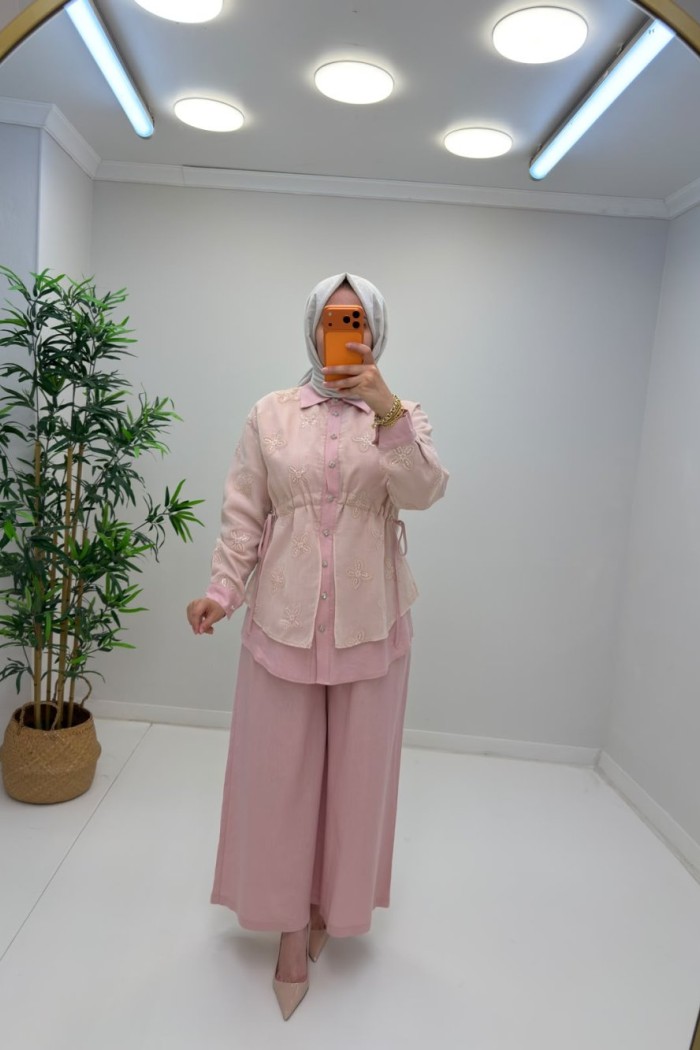 Ella Keten Takım Pembe