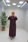 Lisa Etekli Takım Mürdüm