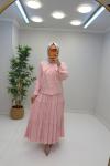 Melina Etekli Takım Pembe