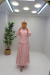 Melina Etekli Takım Pembe