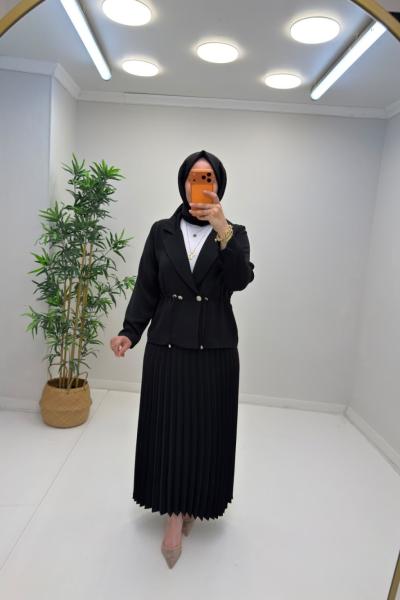 Emma Etekli Takım Siyah