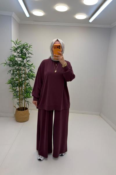 Alis İkili Takım Mürdüm