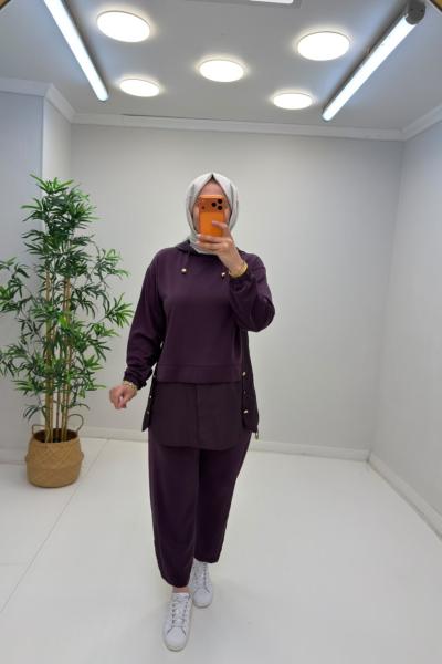 Maysa Modal Takım Mürdüm