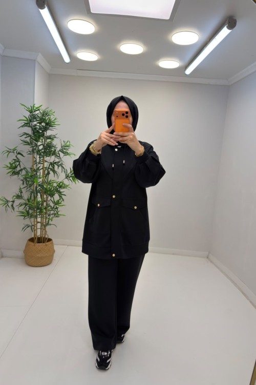 Eylül Modal Takım Siyah