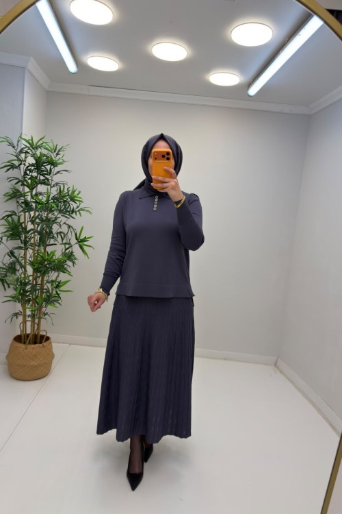 Lisa Merserize Etekli Takım Antrasit