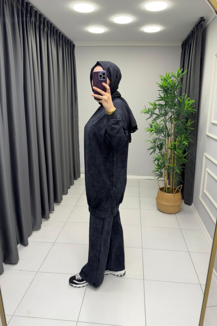 Batik Desen Takım Siyah